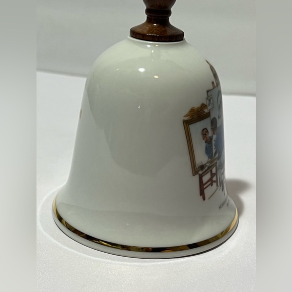 Norman Rockwell 1894-1978 " Triple Self Portrait" The Danbury Mint 1979 Germany - Picture 6 of 10